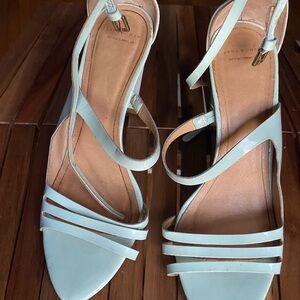 Zara Spring/Summer 2012 Light Blue Strappy Heels